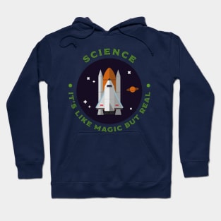 Science - It's like magic, but real - Joke Hoodie